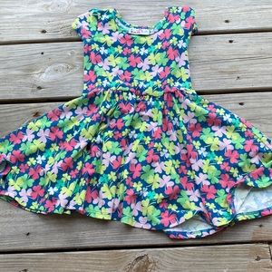 Dotdot smile clover dress